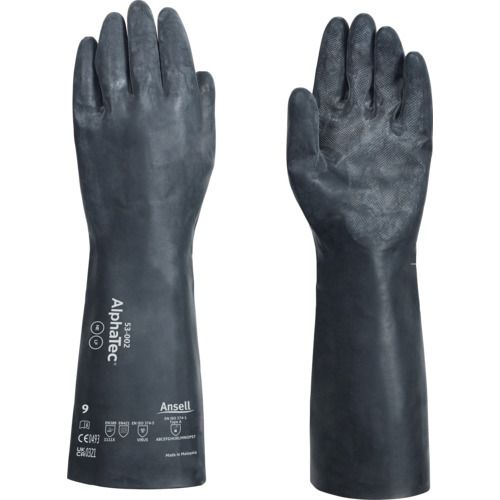 【期間限定!対象商品P2～20倍】 Ａｎｓｅｌｌ　化学防護手袋　アルファテック　５３－００２　Ｓサイズ 1双