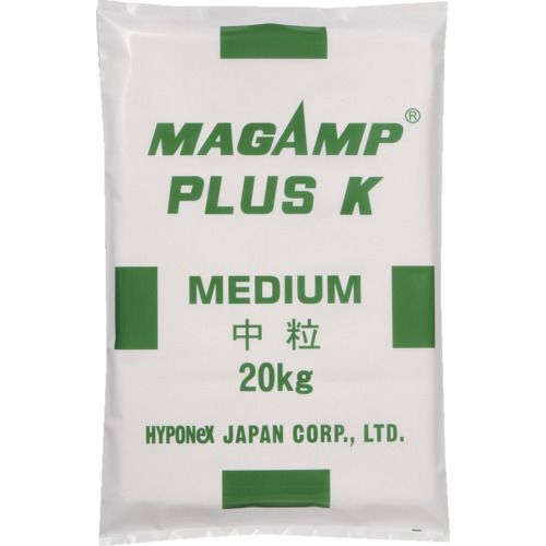 【期間限定!対象商品P2～20倍】 ハイポネックス　【販売時届出必要】緩効性肥料　マグァンプＫ　中粒　２０ｋｇ 1個