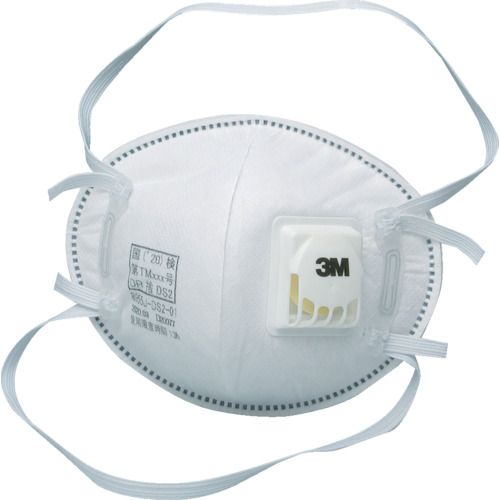 【SS制限事項 38万商いもの以上10%OFF】 ３Ｍ 使い捨て式防じん恍ける ８９５５Ｊ ＤＳ２ 徳用印字機 排気ガス弁付き添い人・２本しめ吊りひも式 （１８０枚入） 1箱