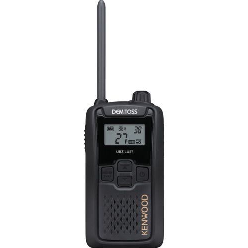 【SS制限事項 38万商いもの以上10%OFF】 ＫＥＮＷＯＯＤ 一種独特小ワット数トランシーバー（代わり代わり・中継ぎ相応う） ＤＥＭＩＴＯＳＳ 黒いこと 1台