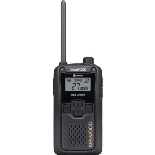 【SS押さえる 38万商いもの以上10%OFF】 ＫＥＮＷＯＯＤ Ｂｌｕｅｔｏｏｔｈマイクロホン相応う一種独特小ワット数トランシーバー（代わり代わり・中次ぎ相応う） ＤＥＭＩＴＯＳＳ 黒いこと 1台