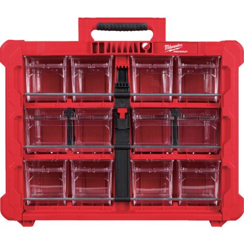 【SS制限事項 38万商いもの以上10%OFF】 ｍｉｌｗａｕｋｅｅ ＰＡＣＫＯＵＴ パーツキャビネットオーガナイザー 1個