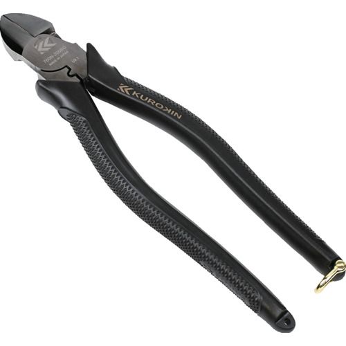 【期間限定!対象商品P2～20倍】 フジ矢　偏芯強力ニッパ薄刃　黒金　２００ｍｍ 1丁