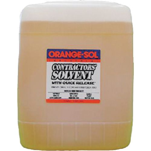 【SS押さえる 38万商いもの以上10%OFF】 ディゾルビット 油・えの具・貼り付ける剤の剥がし剤 コントラクターズ・ソルベント ５gal 1缶