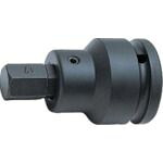 【期間限定!対象商品P2～20倍】 Ｋｏ－ｋｅｎ　インパクトビットソケット　差込角１９ｍｍ　対辺１７ｍｍ 1個