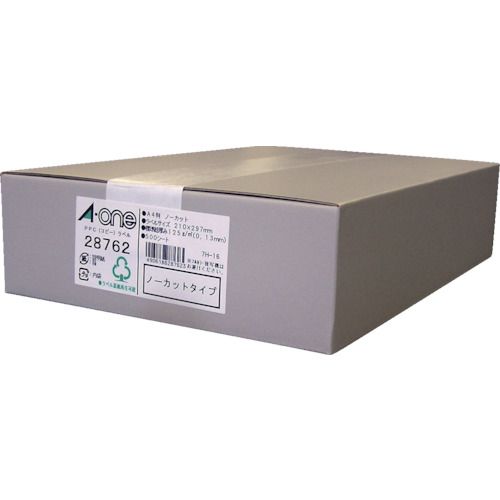 【期間限定!対象商品P2～20倍】 ３Ｍ　エーワン　ＰＰＣラベル　Ａ４ノーカット　（５００枚入） 1箱 23,101円