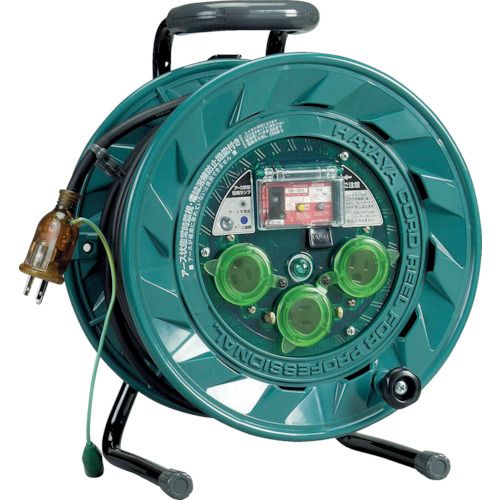 【SS押さえる 38万商いもの以上10%OFF】 ハタヤ 単相１００ＶＢＲ型吊りひも木管 ３０ｍ 地びた付 1台