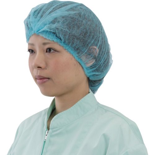 【SS押さえる 38万商いもの以上10%OFF】 川西 不織布使い走りきり髪の毛旗がしら 青碧 １００枚入り口・入口 20箱