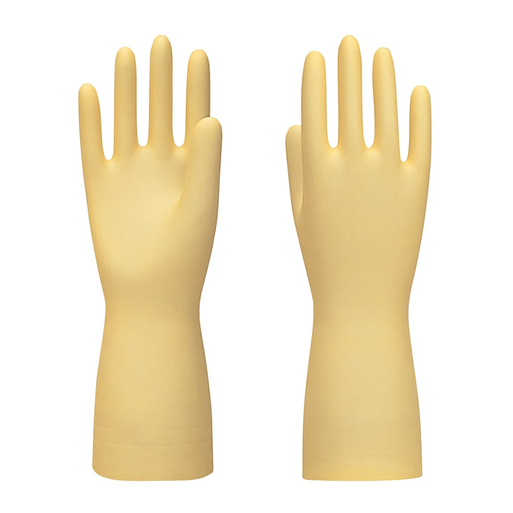 【期間限定!対象商品P2～20倍】 ラテックス手袋Accutech91-225M1袋（50双入）　91-225-7.51袋(50双入)