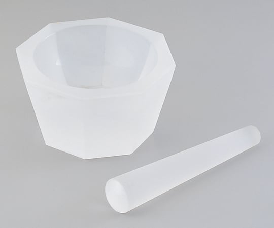 【期間限定!対象商品P2～20倍】 石英ガラス製　乳鉢　φ50×φ60×20mm　乳棒付き1個