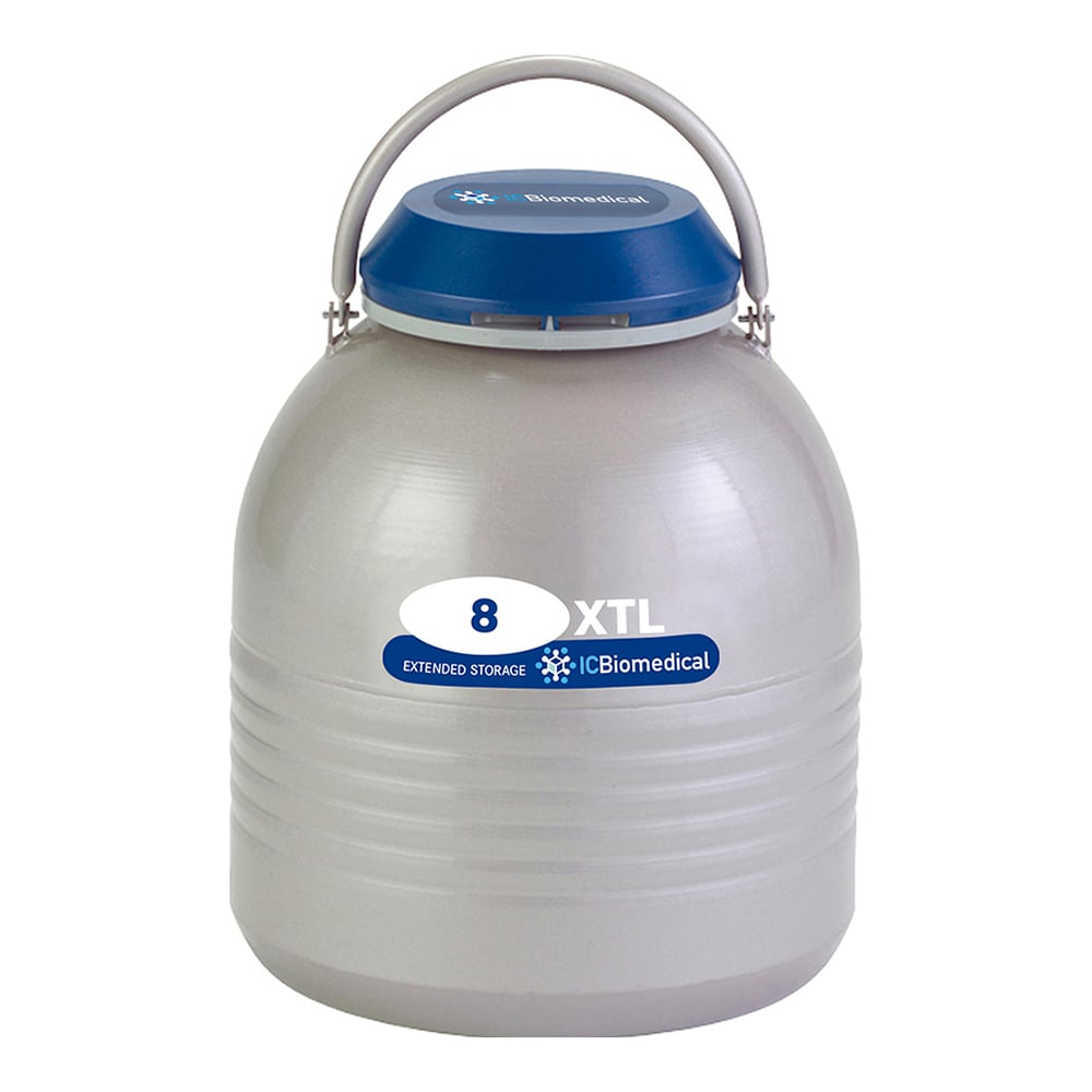 【期間限定!対象商品P2～20倍】 液体窒素凍結保存容器8L　XTL81個｜福祉用具のバリューケア