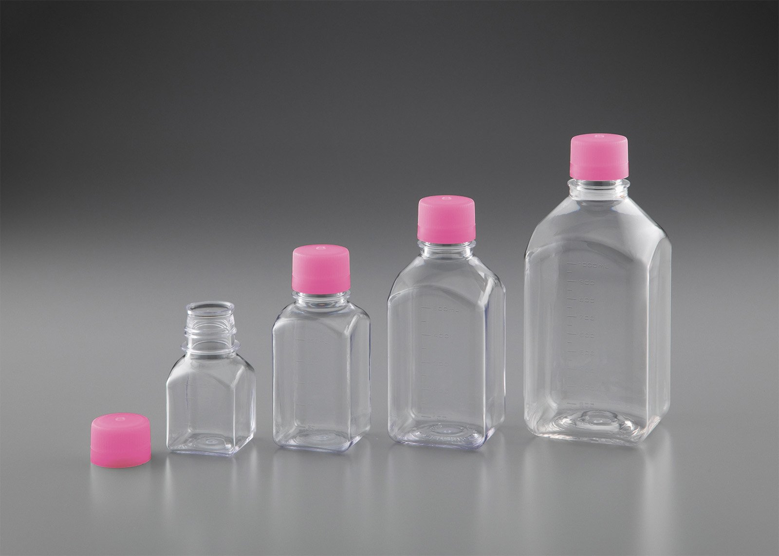 【SS制限事項 38万商いもの以上10%OFF】 ビオラモPETG角型培地瓶500mL1箱（1個/包×24包入）入れもの売りわたす VPETG-500C1箱(1個×24包入)