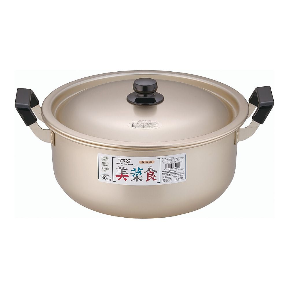 【SS押さえる 38万商いもの以上10%OFF】 TKG本しゅう酸美菜食両手なべ30糎1個