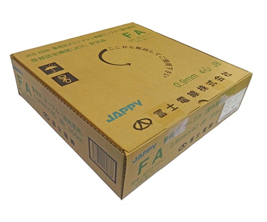 【期間限定!対象商品P2～20倍】 警報用ケーブル（屋内専用）1箱（200m入）　AE(FA)0.9MMX4CJB1箱(200m入)