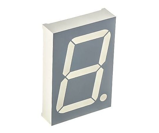 【SS押さえる 38万商いもの以上10%OFF】 7一部分文字記号高44.5粍単桁LED数詞書きあらわす器赤1書き割り（13個入） SA18-11SURKWA1書き割り(13個入)