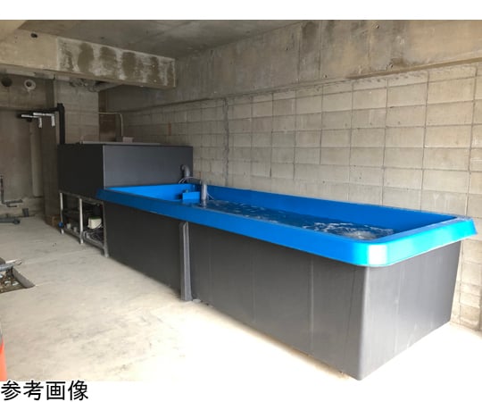 【期間限定!対象商品P2～20倍】 アース式FRP水槽角型720&times;1520&times;600mm　KF-400S1台｜福祉用具のバリューケア