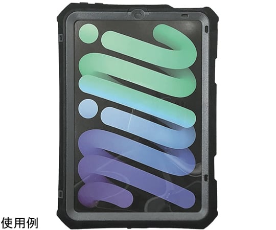 【期間限定!対象商品P2～20倍】 iPadmini6対応IP68（防水・防塵）ケース/ペンホルダー（充電不可）、ストラップ付　TBC-IPM6BL02S1式