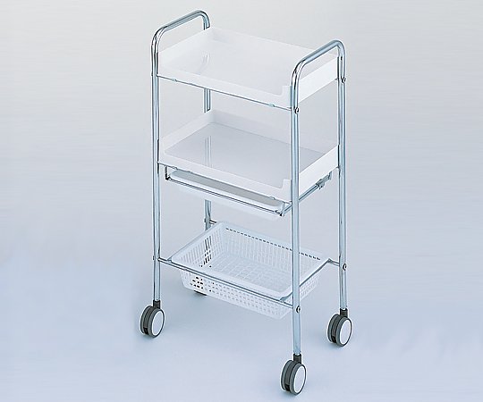【期間限定!対象商品P2～20倍】 ｶﾗｰｾｯﾄ台(C-161) ﾎﾜｲﾄ 485&times;300&times;895mm 11611 1台｜福祉用具のバリューケア