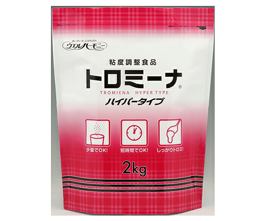 【期間限定!対象商品P2~20倍】 トロミーナ (とろみ調整食品) ハイパータイプ (2kg入) 1袋/パック|福祉用具のバリューケア