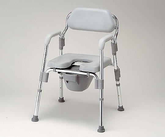 【期間限定!対象商品P2～20倍】 ﾄｲﾚ椅子(折りたたみ式) 520×535×700~800mm HT2097 1台