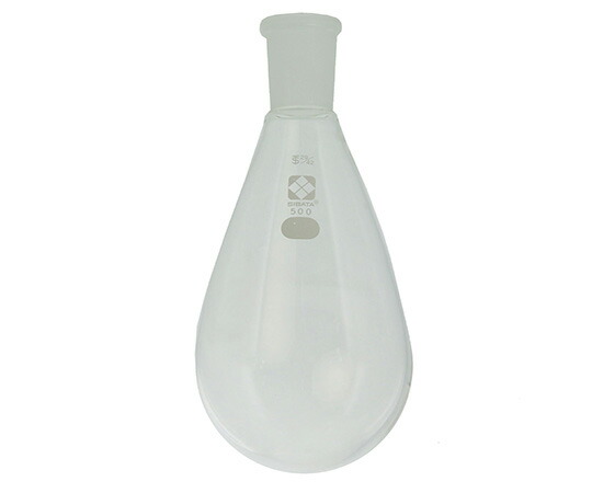 【期間限定!対象商品P2～20倍】 共通摺合なす形ﾌﾗｽｺ 500mL 005370-29500 1個