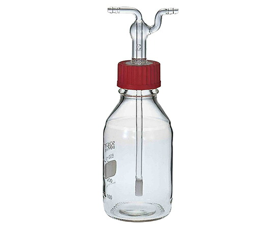 【期間限定!対象商品P2～20倍】 ねじ口洗浄びん 円筒ﾌｨﾙﾀｰ付 500mL 014680-500 1ｾｯﾄ｜福祉用具のバリューケア