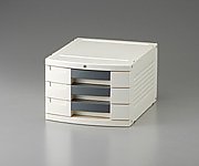 【SS押さえる 38万商いもの以上10%OFF】 ﾄﾚｲBOX(鍵付) A4用ｸﾞﾚｰ 290×360×205粍 406H 1個