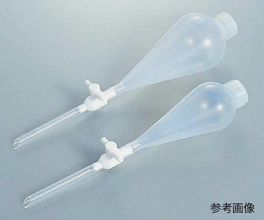 【期間限定!対象商品P2～20倍】 PFA分液ﾛｰﾄ PTFEｺｯｸ付 100mL 1個