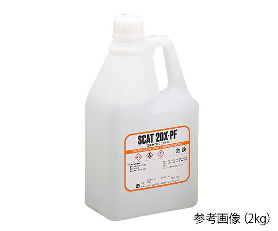 【期間限定!対象商品P2～20倍】 液体洗浄剤 ｽｷｬｯﾄ(R) ｱﾙｶﾘ性･無ﾘﾝ 20kg 20X-PF 1個
