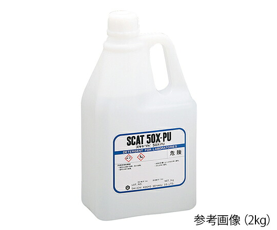 【SS制限事項 38万商いもの以上10%OFF】 流動物洗い濯ぎ剤 ｽｷｬｯﾄ(R) ｱﾙｶﾘ性･無ﾘﾝ･低泡性 5kg 50X-PU 1個