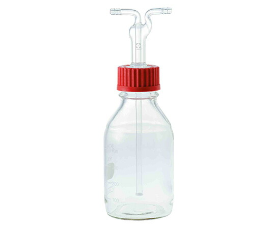 【期間限定!対象商品P2～20倍】 ねじ口洗浄びん ﾌｨﾙﾀｰ付 500mL 1個