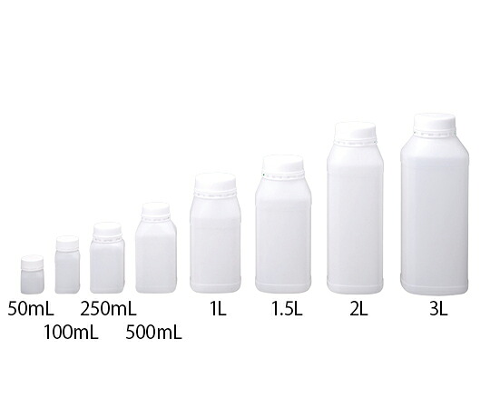 【期間限定!対象商品P2～20倍】 ｾｷｭﾘﾃｨｰﾎﾞﾄﾙ 角型 50mL 1箱(100本入)