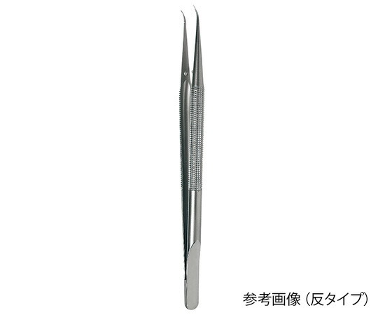 【期間限定!対象商品P2~20倍】 ラウンドハンドルマイクロピンセット 反 NVMF 59 1個