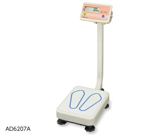 【SS押さえる 38万商いもの以上10%OFF】 御勤め用体量計[検見付]AD-6207ｼﾘｰｽﾞ ﾎﾟｰﾙ付き添い人 AD6207A 1台