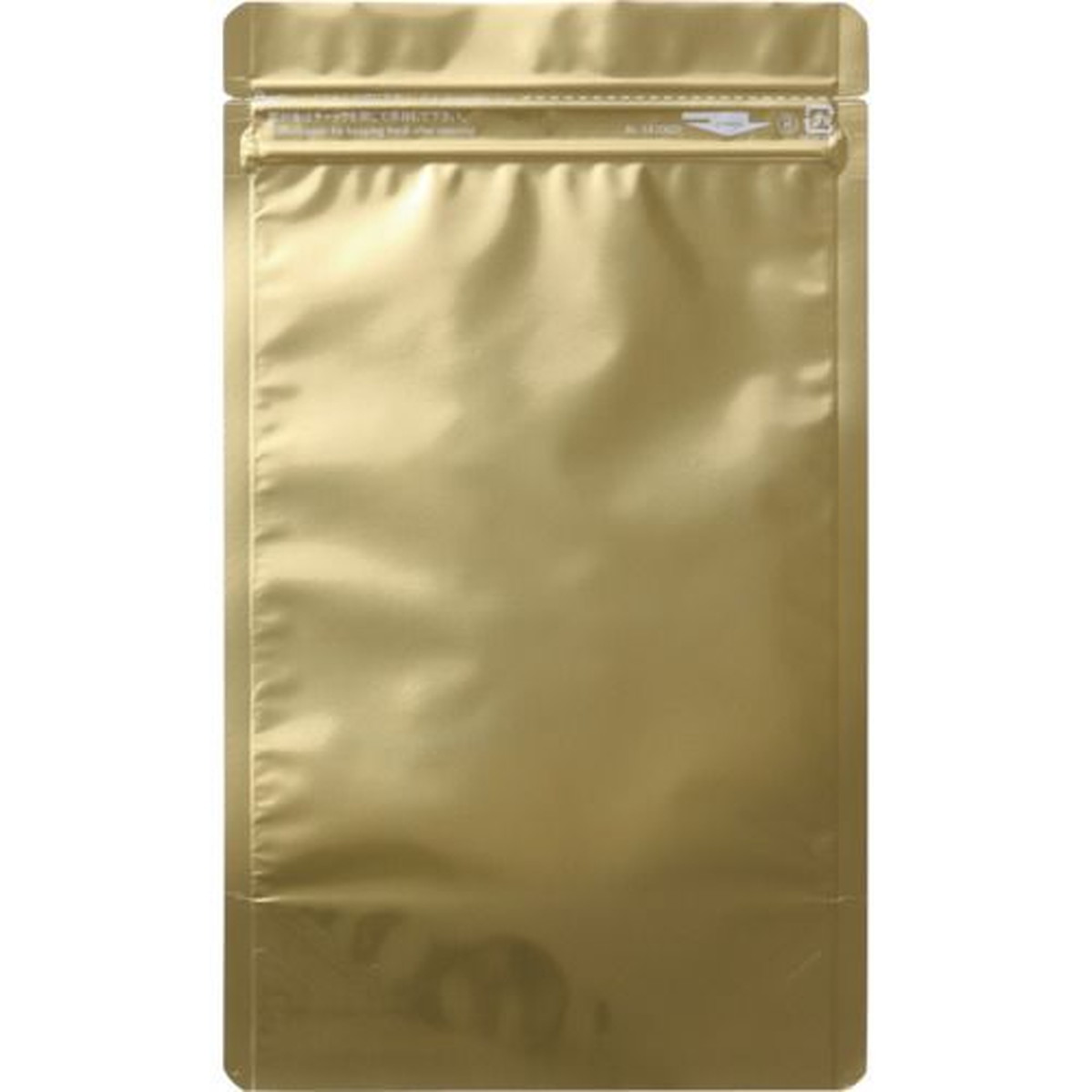 【期間限定!対象商品P2～20倍】 セイニチ　「ラミジップ」　アルミカラースタンドタイプ　金　２００×１４０＋４１　（５０枚入）　1袋 (AL1420GD)