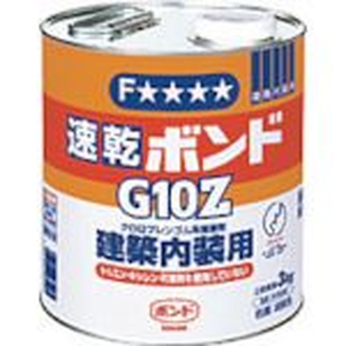 【期間限定!対象商品P2～20倍】 コニシ　速乾ボンドＧ１０Ｚ　３ｋｇ（缶）　＃４３０４８　1個 (G10Z3)