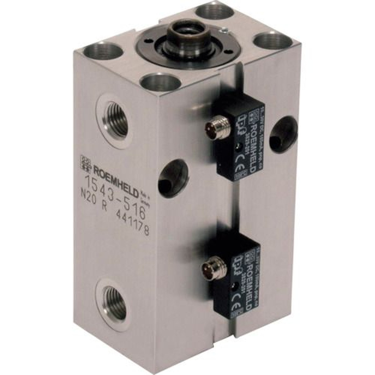 ROEMHELD ブロック・シリンダー ストローク 100mm ピストン径32 1個 (1544519)|福祉用具のバリューケア ROEMHELD ブロック・シリンダー ストローク 100mm ピストン径32 1個 (1544519)|福祉用具のバリューケア