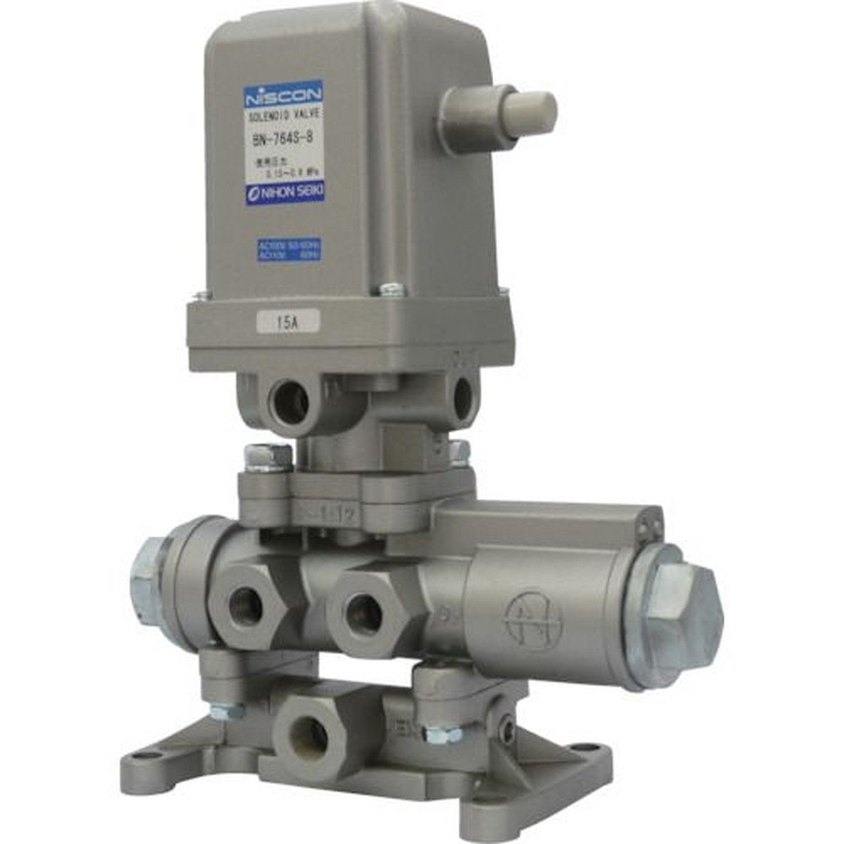 【SS制限事項 38万商いもの以上10%OFF】 日本精器 ４道のり電磁弁 ８Ａ ＡＣ１００Ｖ ７６つづき物 1台 (BN764S8E100)