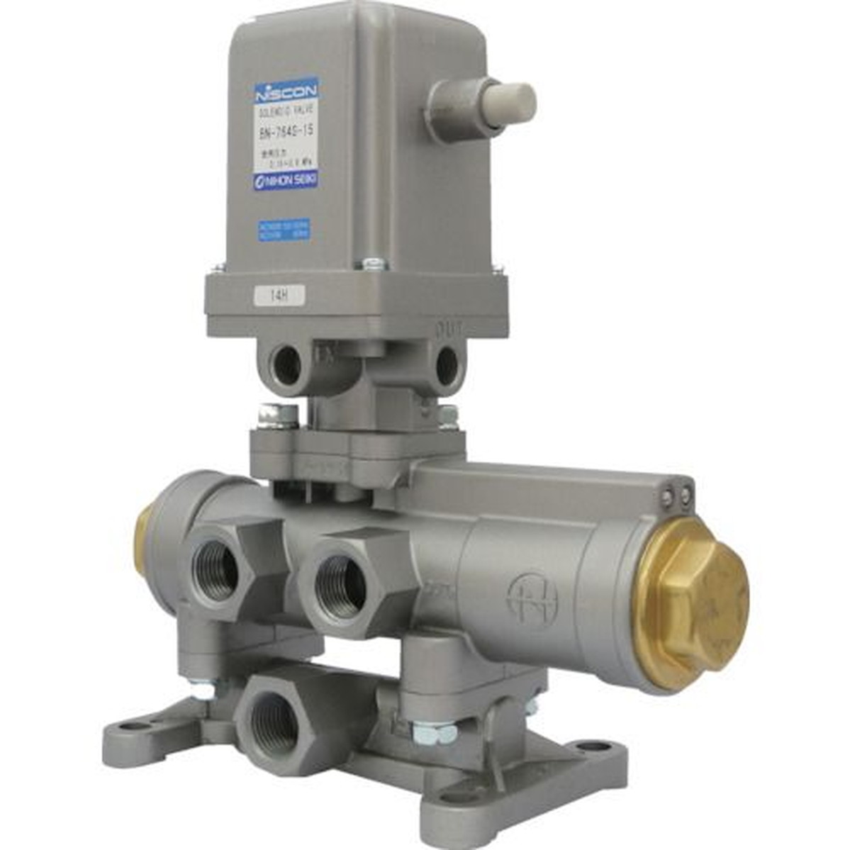 【SS押さえる 38万商いもの以上10%OFF】 日本精器 ４道のり電磁弁１５ＡＡＣ１００Ｖ７６続きもの 1台 (BN764S15E100)