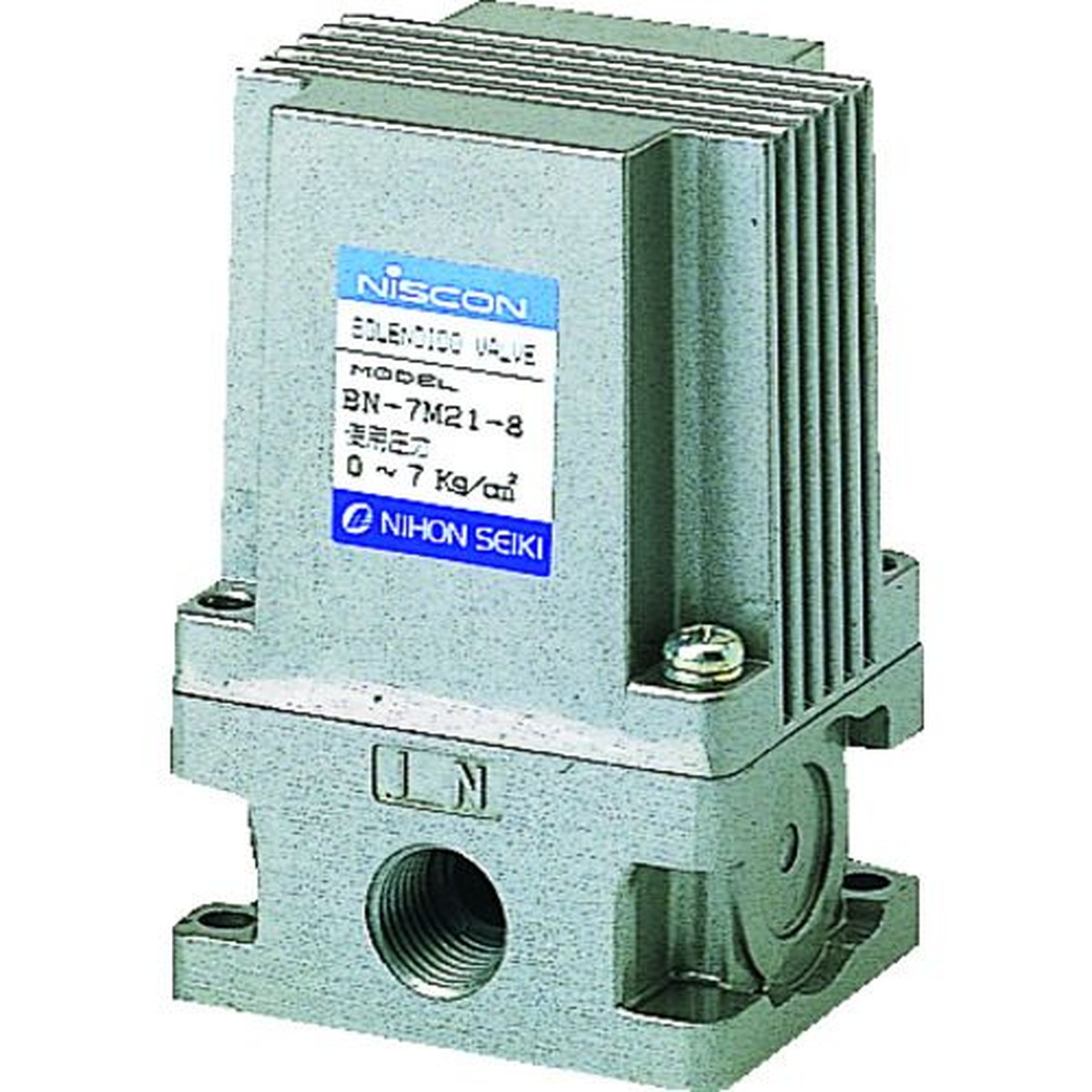 【期間限定!対象商品P2～20倍】 日本精器　２方向電磁弁８ＡＡＣ１００Ｖ７Ｍシリーズ　1台 (BN7M218E100)