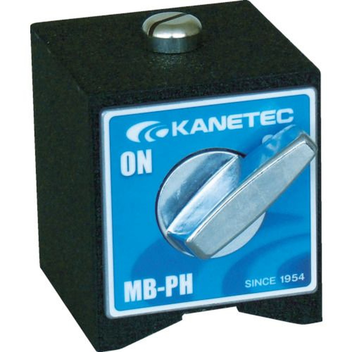 【SS押さえる 38万商いもの以上10%OFF】 ＫＡＮＥＴＥＣ マグネットホルダ台 ねばり着く面：根もと（Ｖ形） ねばり着く力１２５０Ｎ 1台 (MBPH)