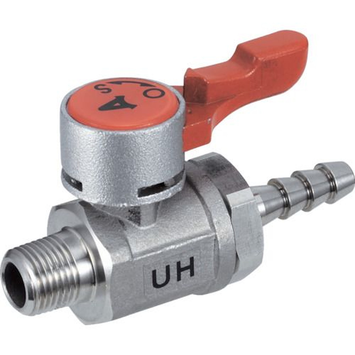 【期間限定!対象商品P2～20倍】 ＡＳＯＨ エースボール－２１ ホースニップル型 ＰＴ１／４ＸΦ１０．５ 1個 (UH1210)