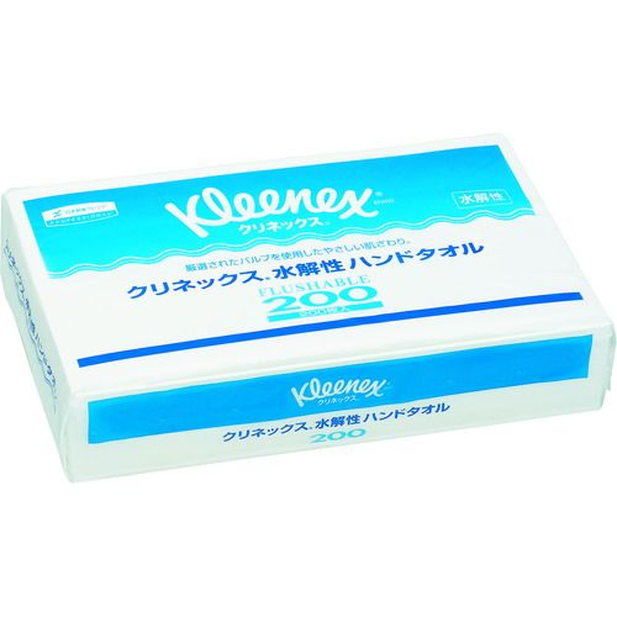 【期間限定!対象商品P2～20倍】 クレシア　クリネックスハンドタオル２００　水解性　３５Ｐｋ（２００枚／Ｐｋ）　1Ｃｓ (36400)