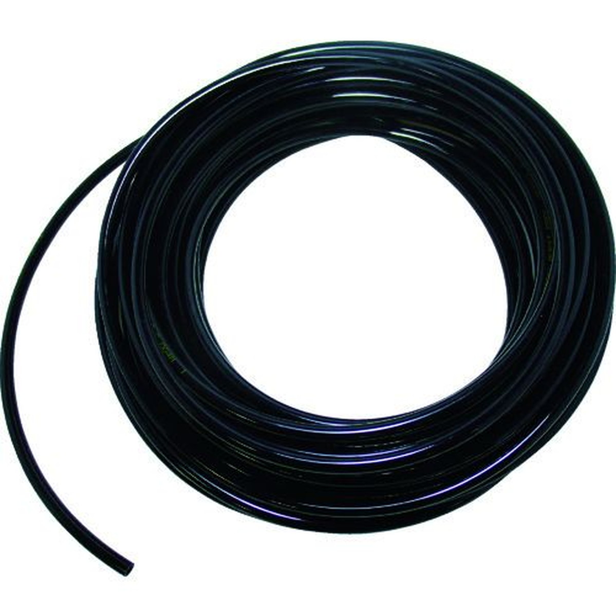 【期間限定!対象商品P2~20倍】 TRUSCO ウレタンチューブ 10X6.5 100M 黒 1巻 (TPT1065100BK)