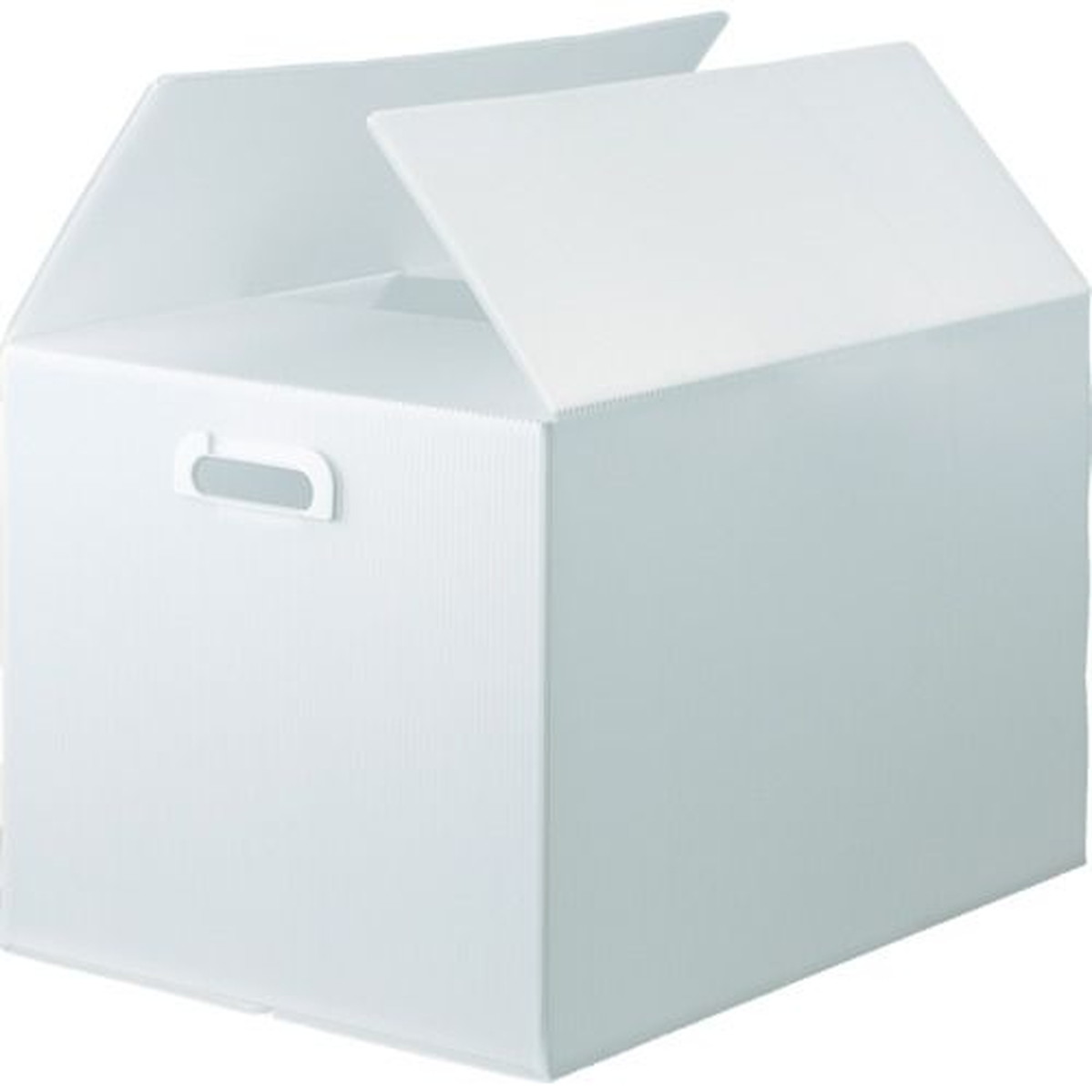 【SS制限事項 38万商いもの以上10%OFF】 ＴＲＵＳＣＯ ダンボールプラスチックケース ５枚仕掛ける Ｂ３大きさ 手持ち部分穴あき 半澄み切った 1Ｓ (TDPB35TM)