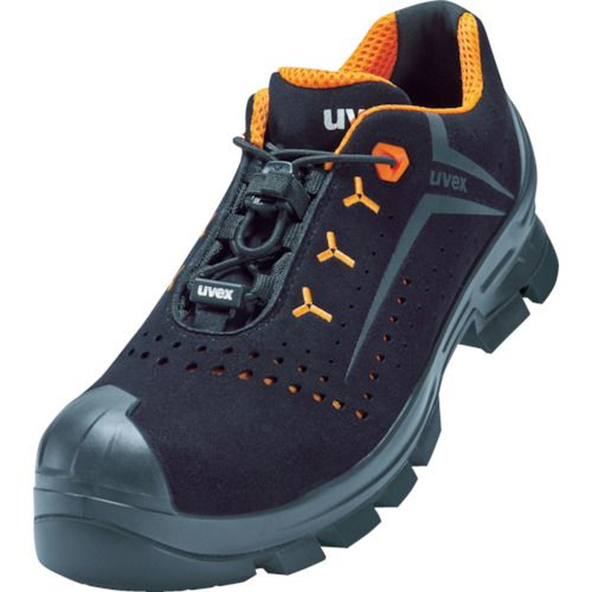 【SS押さえる 38万商いもの以上10%OFF】 ＵＶＥＸ ２ ＶＩＢＲＡＭ パーフォレーテッドシューズ２７．０ＣＭ Ｓ１ Ｐ ＨＲＯ ＳＲＣ 1足 (6521542)