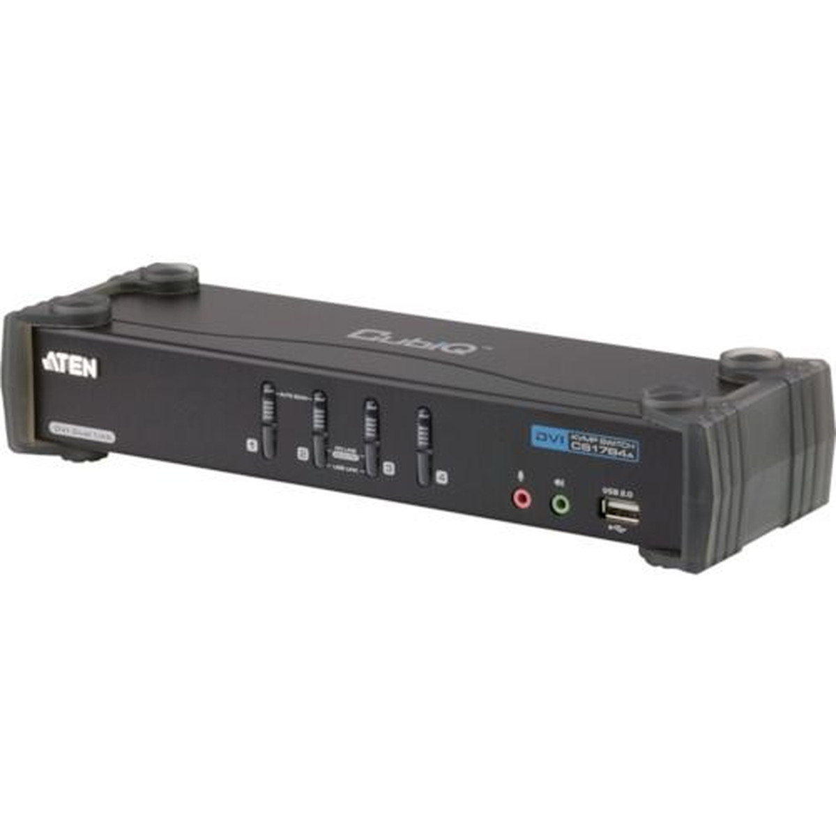 【SS押さえる 38万商いもの以上10%OFF】 ＡＴＥＮ ＫＶＭＰ取り替えっこ ４界面 ／ ＤＶＩ ／ デュアル繋がり ／ ＵＳＢ２．０こしき積み上げる 1台 (CS1784A)
