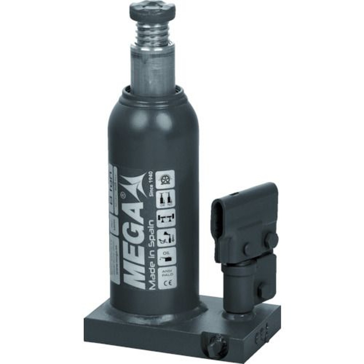 【期間限定!対象商品P2～20倍】 ＭＥＧＡ　【売切廃番】　ボトルジャッキ８トン　1台 (BR8G)