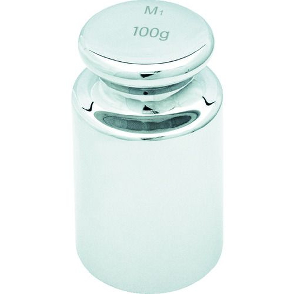【期間限定!対象商品P2～20倍】 ＴＲＵＳＣＯ　ＯＩＭＬ型　円筒分銅Ｍ１級　１００ｇ　1個 (MLCM100G)｜福祉用具のバリューケア