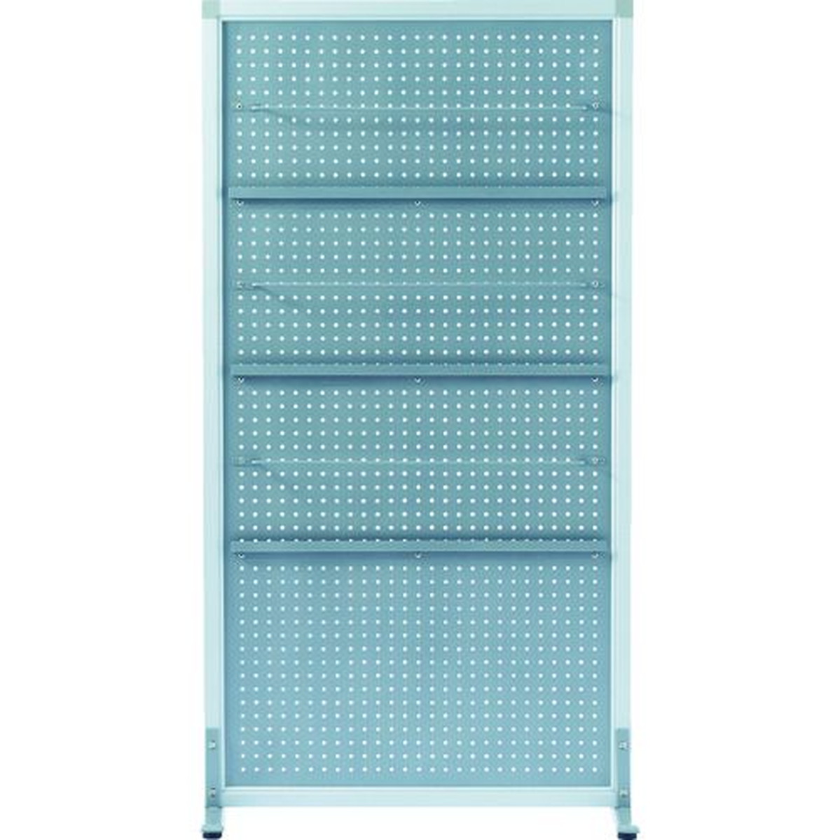 【SS押さえる 38万商いもの以上10%OFF】 ＴＲＵＳＣＯ パンチングメタルスクリーン ８００Ｘ１５４１粍 薄墨色 1台 (PMS815LGY)